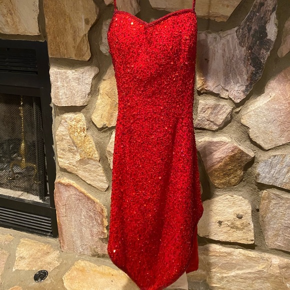 Precious Formals Sequined Dance / Party Dress - Picture 1 of 8